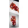 IM.MASTER QIHUI 6840 BẬC THẦY VŨ KHÍ GĂNG TAY VÔ CỰC CỦA IRON MAN CÓ THỂ ĐEO ĐƯỢC bộ đồ chơi xếp lắp ráp ghép mô hình Super Heroes Siêu Nhân Anh Hùng 1318 khối