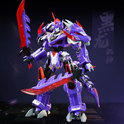 KEEPPLEY 81011 GALAXY FENGSHENJI MECHA SUPER STAR EDITION BLACK DRAGON ĐƯỢC LẮP RÁP BẰNG TẤM NỀN bộ đồ chơi xếp lắp ráp ghép mô hình Movie & Game Phim Và Trò Chơi 207 khối