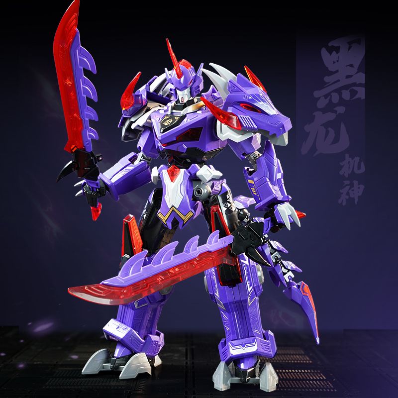 KEEPPLEY 81011 GALAXY FENGSHENJI MECHA SUPER STAR EDITION BLACK DRAGON ĐƯỢC LẮP RÁP BẰNG TẤM NỀN bộ đồ chơi xếp lắp ráp ghép mô hình Movie & Game Phim Và Trò Chơi 207 khối