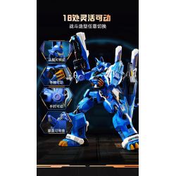 KEEPPLEY 81011 GALAXY FENGSHENJI MECHA SUPER STAR EDITION BLACK DRAGON ĐƯỢC LẮP RÁP BẰNG TẤM NỀN bộ đồ chơi xếp lắp ráp ghép mô hình Movie & Game Phim Và Trò Chơi 207 khối