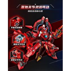 KEEPPLEY 81012 GALAXY FENGSHENJI MECHA FIRE LOTUS bộ đồ chơi xếp lắp ráp ghép mô hình Movie & Game Phim Và Trò Chơi 1468 khối
