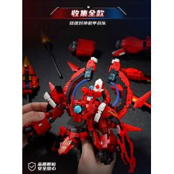 KEEPPLEY 81012 GALAXY FENGSHENJI MECHA FIRE LOTUS bộ đồ chơi xếp lắp ráp ghép mô hình Movie & Game Phim Và Trò Chơi 1468 khối