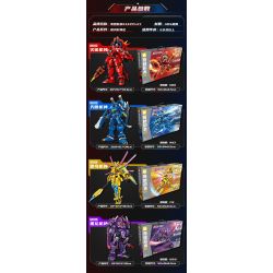 KEEPPLEY 81012 GALAXY FENGSHENJI MECHA FIRE LOTUS bộ đồ chơi xếp lắp ráp ghép mô hình Movie & Game Phim Và Trò Chơi 1468 khối