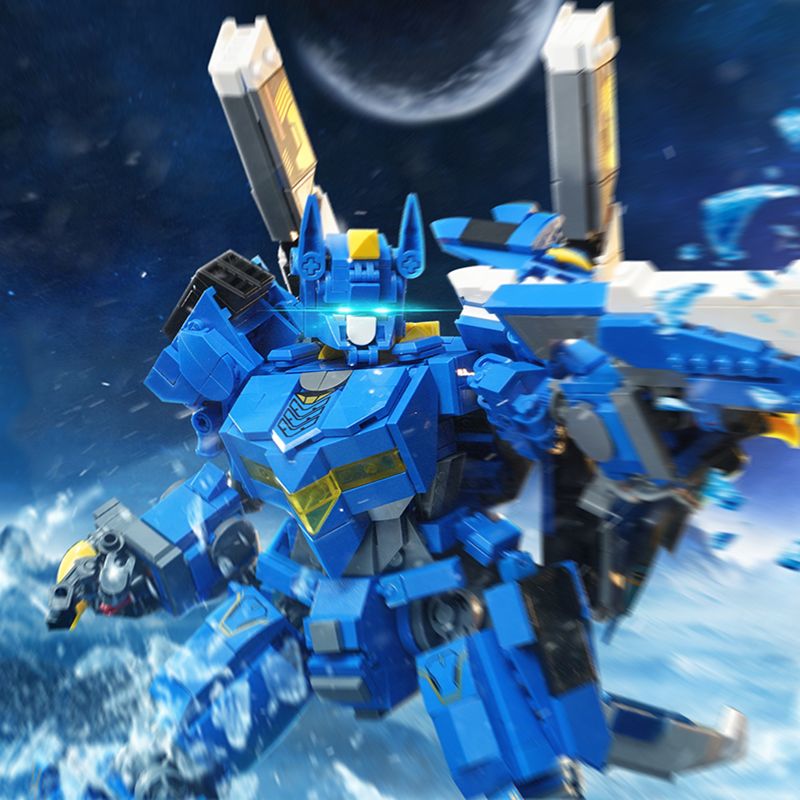 KEEPPLEY 81013 GALAXY FENGSHENJI MECHA SKY EYE bộ đồ chơi xếp lắp ráp ghép mô hình Movie & Game Phim Và Trò Chơi 1433 khối