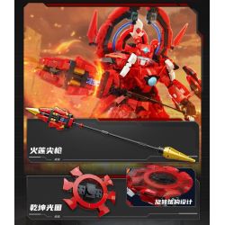 KEEPPLEY 81013 GALAXY FENGSHENJI MECHA SKY EYE bộ đồ chơi xếp lắp ráp ghép mô hình Movie & Game Phim Và Trò Chơi 1433 khối