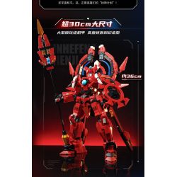 KEEPPLEY 81014 GALAXY GODS MECHA THUNDERBIRD bộ đồ chơi xếp lắp ráp ghép mô hình Movie & Game Phim Và Trò Chơi 712 khối