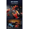 KEEPPLEY 81016 GALAXY FENGSHEN JI MECHA XE BỐN BÁNH FIRE LOTUS bộ đồ chơi xếp lắp ráp ghép mô hình Movie & Game Phim Và Trò Chơi 664 khối