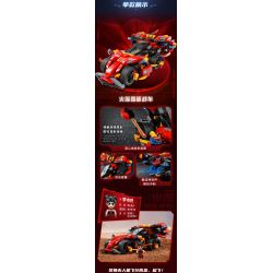 KEEPPLEY 81018 GALAXY GODS MECHA THUNDERBIRD BATTLE MOTORCYCLE bộ đồ chơi xếp lắp ráp ghép mô hình Movie & Game Phim Và Trò Chơi 449 khối