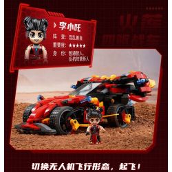 KEEPPLEY 81018 GALAXY GODS MECHA THUNDERBIRD BATTLE MOTORCYCLE bộ đồ chơi xếp lắp ráp ghép mô hình Movie & Game Phim Và Trò Chơi 449 khối