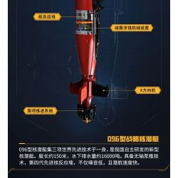 KEEPPLEY 23020 VŨ KHÍ QUAN TRỌNG NHẤT CỦA MỘT CƯỜNG QUỐC TÀU NGẦM HẠT NHÂN CHIẾN LƯỢC TYPE 096 1:168 tỷ lệ 1:168 bộ đồ chơi xếp lắp ráp ghép mô hình Military Army Quân Sự Bộ Đội 2129 khối