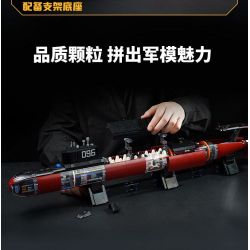 KEEPPLEY 23020 VŨ KHÍ QUAN TRỌNG NHẤT CỦA MỘT CƯỜNG QUỐC TÀU NGẦM HẠT NHÂN CHIẾN LƯỢC TYPE 096 1:168 tỷ lệ 1:168 bộ đồ chơi xếp lắp ráp ghép mô hình Military Army Quân Sự Bộ Đội 2129 khối