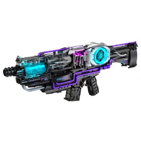 IM.MASTER QIHUI 7813 SÚNG KHÔNG GIAN DẠNG KÉP bộ đồ chơi xếp lắp ráp ghép mô hình Technic Kỹ Thuật Công Nghệ Cao Mô Hình Phương Tiện 3037 khối