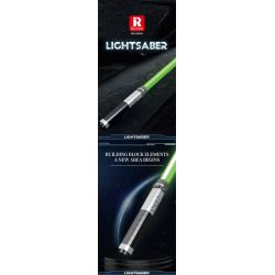 REOBRIX 99011 THANH KIẾM ÁNH SÁNG MÀU XANH LÁ CÂY bộ đồ chơi xếp lắp ráp ghép mô hình Star Wars LIGHTSABER Chiến Tranh Giữa Các Vì Sao 578 khối