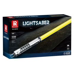 REOBRIX 99012 THANH KIẾM ÁNH SÁNG MÀU VÀNG bộ đồ chơi xếp lắp ráp ghép mô hình Star Wars LIGHTSABER Chiến Tranh Giữa Các Vì Sao 598 khối