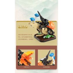 MOYU BLOCK MY97127 97127 THẾ GIỚI CÔN TRÙNG BỌ NGỰA TRUNG QUỐC bộ đồ chơi xếp lắp ráp ghép mô hình INSECT BEAUTIFUL WORLD 423 khối