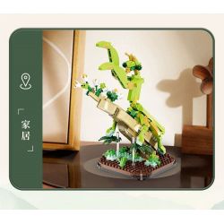 MOYU BLOCK MY97127 97127 THẾ GIỚI CÔN TRÙNG BỌ NGỰA TRUNG QUỐC bộ đồ chơi xếp lắp ráp ghép mô hình INSECT BEAUTIFUL WORLD 423 khối