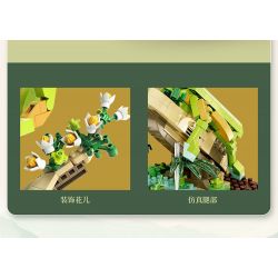 MOYU BLOCK MY97127 97127 THẾ GIỚI CÔN TRÙNG BỌ NGỰA TRUNG QUỐC bộ đồ chơi xếp lắp ráp ghép mô hình INSECT BEAUTIFUL WORLD 423 khối