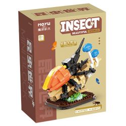 MOYU BLOCK MY97129 97129 THẾ GIỚI CÔN TRÙNG MACROPODIA bộ đồ chơi xếp lắp ráp ghép mô hình INSECT BEAUTIFUL WORLD 468 khối