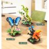 MOYU BLOCK MY97129 97129 THẾ GIỚI CÔN TRÙNG MACROPODIA bộ đồ chơi xếp lắp ráp ghép mô hình INSECT BEAUTIFUL WORLD 468 khối