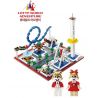 OXFORD ST33372 33372 CUỘC PHIÊU LƯU THẾ GIỚI LOTTE bộ đồ chơi xếp lắp ráp ghép mô hình City 롯데월드 어드벤처 Thành Phố
