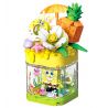 SEMBO 612213 SPONGEBOB SQUAREPANTS SINH TỐ CHANH DỨA bộ đồ chơi xếp lắp ráp ghép mô hình Movie & Game Phim Và Trò Chơi 241 khối