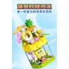 SEMBO 612213 SPONGEBOB SQUAREPANTS SINH TỐ CHANH DỨA bộ đồ chơi xếp lắp ráp ghép mô hình Movie & Game Phim Và Trò Chơi 241 khối