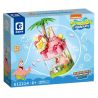 SEMBO 612214 SPONGEBOB SQUAREPANTS SINH TỐ DÂU SỮA LẮC bộ đồ chơi xếp lắp ráp ghép mô hình Movie & Game Phim Và Trò Chơi 187 khối