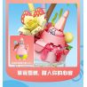 SEMBO 612214 SPONGEBOB SQUAREPANTS SINH TỐ DÂU SỮA LẮC bộ đồ chơi xếp lắp ráp ghép mô hình Movie & Game Phim Và Trò Chơi 187 khối