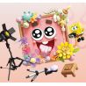 SEMBO 612215 SPONGEBOB SQUAREPANTS NGHỆ THUẬT CỦA HOA bộ đồ chơi xếp lắp ráp ghép mô hình Movie & Game Phim Và Trò Chơi 474 khối