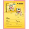 SEMBO 612215 SPONGEBOB SQUAREPANTS NGHỆ THUẬT CỦA HOA bộ đồ chơi xếp lắp ráp ghép mô hình Movie & Game Phim Và Trò Chơi 474 khối
