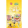 SEMBO 612216 SPONGEBOB SQUAREPANTS ÁNH CHỚP NGỌT NGÀO bộ đồ chơi xếp lắp ráp ghép mô hình Movie & Game Phim Và Trò Chơi 498 khối