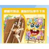 SEMBO 612216 SPONGEBOB SQUAREPANTS ÁNH CHỚP NGỌT NGÀO bộ đồ chơi xếp lắp ráp ghép mô hình Movie & Game Phim Và Trò Chơi 498 khối