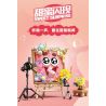 SEMBO 612216 SPONGEBOB SQUAREPANTS ÁNH CHỚP NGỌT NGÀO bộ đồ chơi xếp lắp ráp ghép mô hình Movie & Game Phim Và Trò Chơi 498 khối