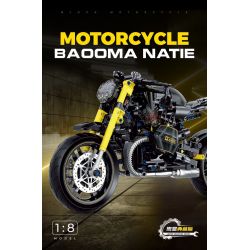 DOUBLE HEIGHT 60515 BMW LATTE tỷ lệ 1:8 bộ đồ chơi xếp lắp ráp ghép mô hình Technic Kỹ Thuật Công Nghệ Cao Mô Hình Phương Tiện 618 khối