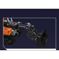 MouldKing 17054 Mould King 17054 MÁY XÚC LẬT MARMOT BẰNG KHÍ NÉN bộ đồ chơi xếp lắp ráp ghép mô hình Technic GOPHER LOADER Kỹ Thuật Công Nghệ Cao Mô Hình Phương Tiện 1423 khối