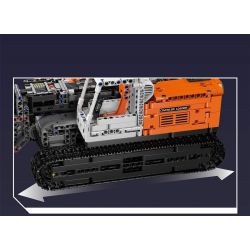 MouldKing 17054 Mould King 17054 MÁY XÚC LẬT MARMOT BẰNG KHÍ NÉN bộ đồ chơi xếp lắp ráp ghép mô hình Technic GOPHER LOADER Kỹ Thuật Công Nghệ Cao Mô Hình Phương Tiện 1423 khối