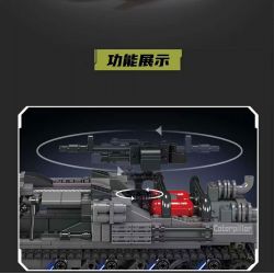 MouldKing 20030 Mould King 20030 XE BÁNH XÍCH MỌI ĐỊA HÌNH EV2 bộ đồ chơi xếp lắp ráp ghép mô hình Technic EV2 ALL-TERRAIN TRACKED VEHICLE Kỹ Thuật Công Nghệ Cao Mô Hình Phương Tiện 1046 khối