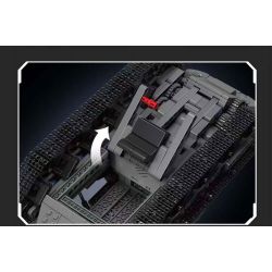 MouldKing 20030 Mould King 20030 XE BÁNH XÍCH MỌI ĐỊA HÌNH EV2 bộ đồ chơi xếp lắp ráp ghép mô hình Technic EV2 ALL-TERRAIN TRACKED VEHICLE Kỹ Thuật Công Nghệ Cao Mô Hình Phương Tiện 1046 khối