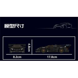 MouldKing 27061 Mould King 27061 APOLLO IE bộ đồ chơi xếp lắp ráp ghép mô hình Speed Champions Racing Cars Đua Xe Công Thức 325 khối