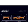 MouldKing 27064 Mould King 27064 XE THỂ THAO 720S GT3 bộ đồ chơi xếp lắp ráp ghép mô hình Speed Champions Racing Cars Đua Xe Công Thức 382 khối