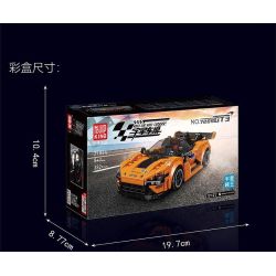 MouldKing 27064 Mould King 27064 XE THỂ THAO 720S GT3 bộ đồ chơi xếp lắp ráp ghép mô hình Speed Champions Racing Cars Đua Xe Công Thức 382 khối