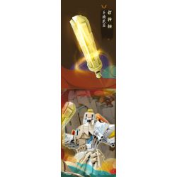 Kazi KY8109 8109 ĐƯỢC PHONG TẶNG THẦN CƠ GIÁP JIANG ZIYA bộ đồ chơi xếp lắp ráp ghép mô hình 379 khối