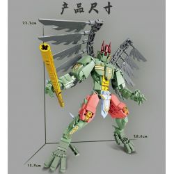 Kazi KY8111 8111 FENGSHEN MECHA LEI ZHENZI TIANLEI JIANGXING bộ đồ chơi xếp lắp ráp ghép mô hình 380 khối