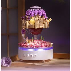 PLEYERID M38-P8011 P8011 8011 M38P8011 38-P8011 HỘP NHẠC ÁNH SÁNG BAN ĐÊM THÀNH PHỐ TRÊN BẦU TRỜI bộ đồ chơi xếp lắp ráp ghép mô hình