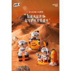 PLEYERID M38-P8030 P8030 8030 M38P8030 38-P8030 ĐỒ TRANG TRÍ MÁY TÍNH ĐỂ BÀN PHI HÀNH GIA 3 LOẠI bộ đồ chơi xếp lắp ráp ghép mô hình