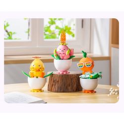 PLEYERID M38-P8029 P8029 8029 M38P8029 38-P8029 YÊU TINH VUI NHỘN 2.0 6 MẪU bộ đồ chơi xếp lắp ráp ghép mô hình FUNNY FAIRY PLANT