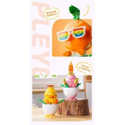 PLEYERID M38-P8029 P8029 8029 M38P8029 38-P8029 YÊU TINH VUI NHỘN 2.0 6 MẪU bộ đồ chơi xếp lắp ráp ghép mô hình FUNNY FAIRY PLANT