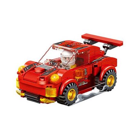 SEMBO 2856 HẠM ĐỘI TUYỆT VỜI PHANTOM TỐC bộ đồ chơi xếp lắp ráp ghép mô hình Racers Đua Tốc Độ 215 khối