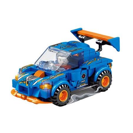 SEMBO 2857 ĐỘI TUYỆT VỜI THỢ SĂN SẤM SÉT bộ đồ chơi xếp lắp ráp ghép mô hình Racers Đua Tốc Độ 218 khối