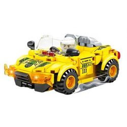 SEMBO 2858 ĐỘI XE THÚ VỊ MERCEDES-BENZ VANGUARD bộ đồ chơi xếp lắp ráp ghép mô hình Racers Đua Tốc Độ 218 khối